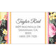 Elegant Spring Garden Luggage Tags Image 2 of 3
